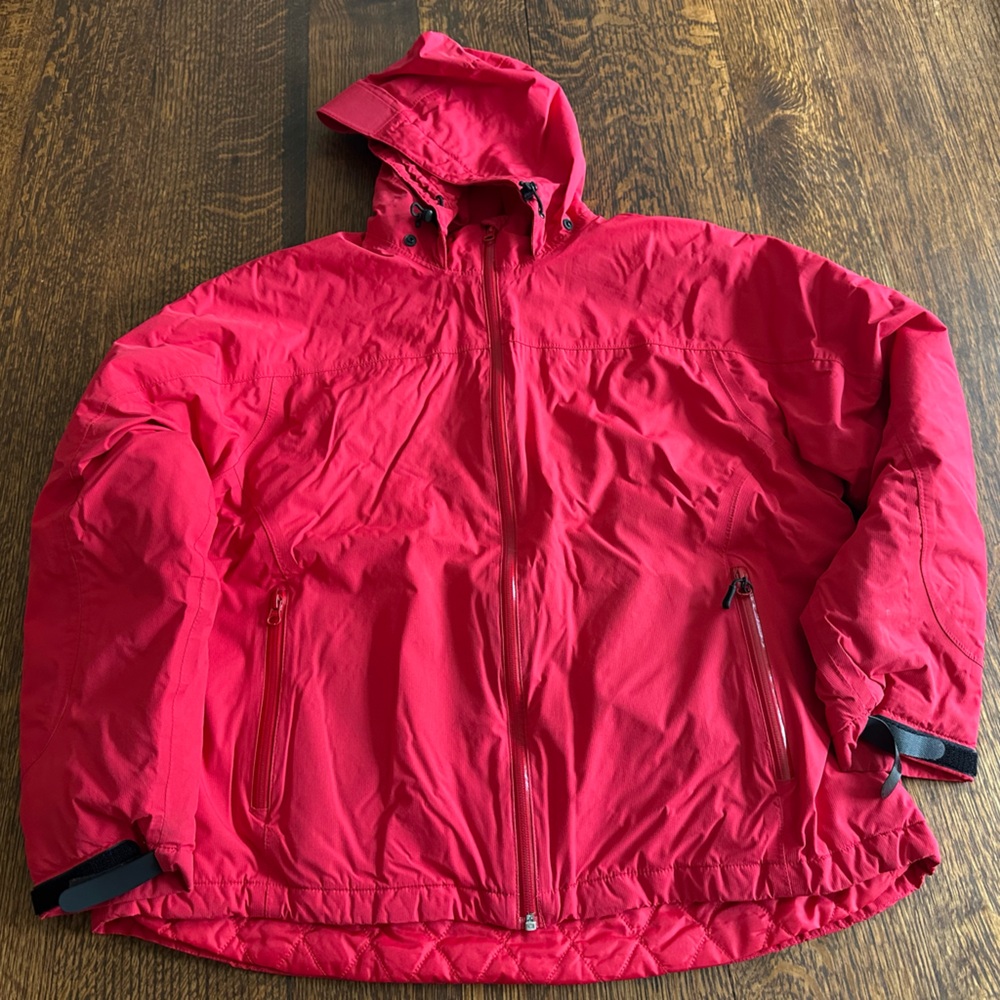 Red Hooded Jacket